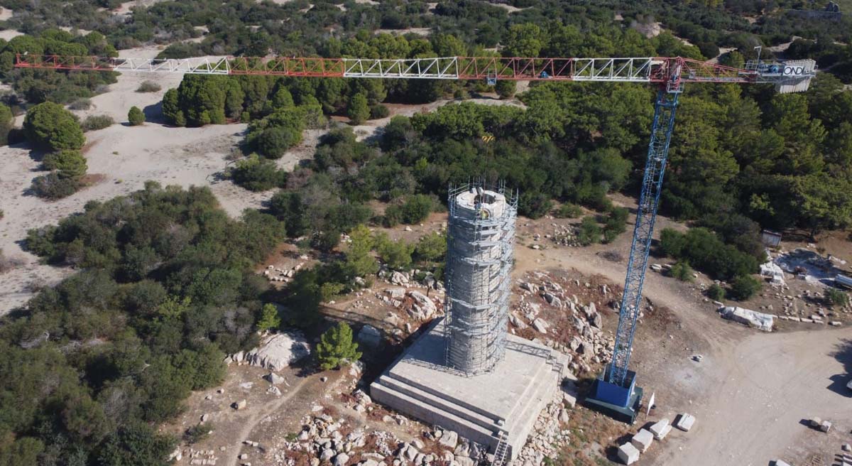 Patara: Kaiser Neros Leuchtturm nach über fünf Jahrhunderten wiederaufgebaut