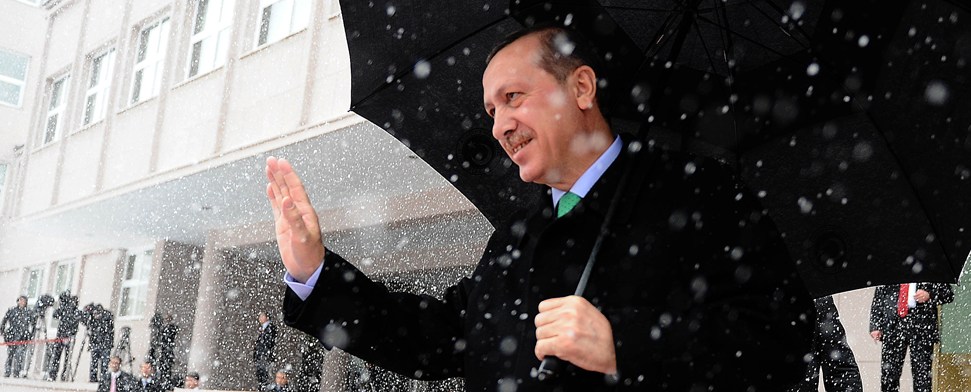 Der türkische Premierminister Recep Tayyip Erdogan