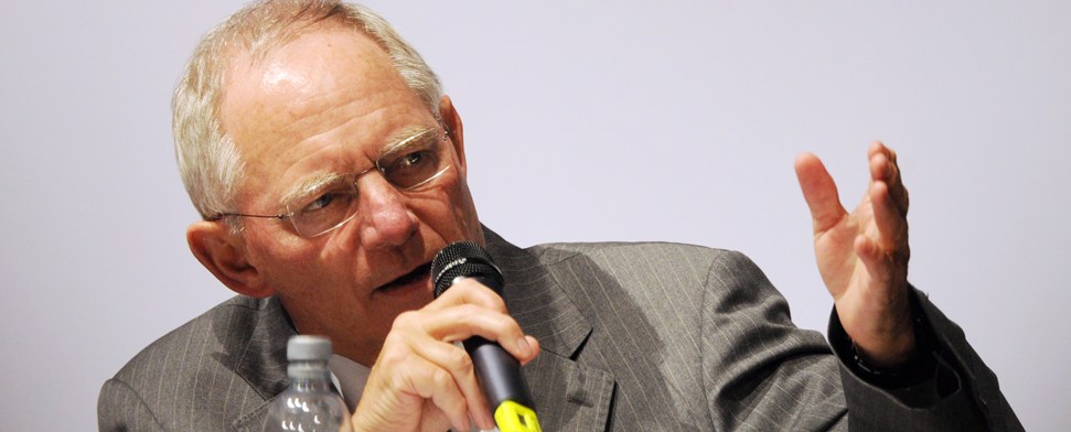Schäuble: Keine Hilfe ohne Voraussetzungen