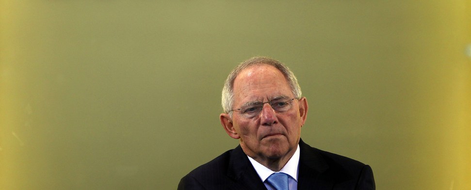 Schäuble will politischer Einheit Europas ein Gesicht geben