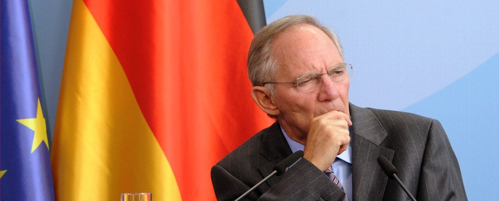 Schäuble will Vertragsänderungen in der EU