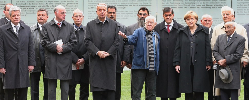 Denkmal für ermordete Sinti und Roma eingeweiht