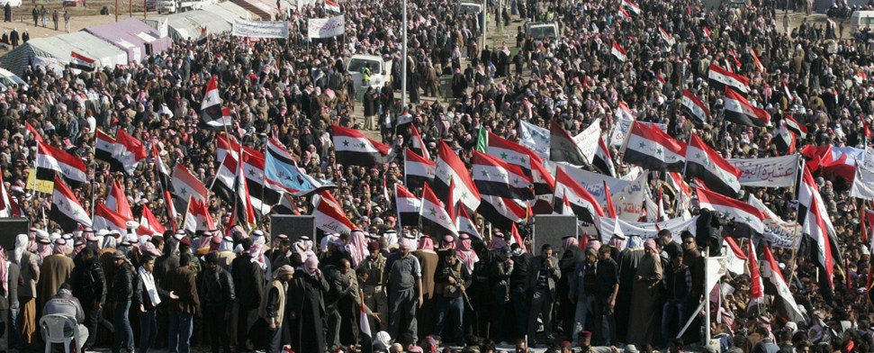 Schiitischer Geistlicher unterstützt sunnitische Demonstranten