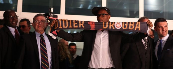 Galatasaray-Transfer Didier Drogba in Istanbul gelandet