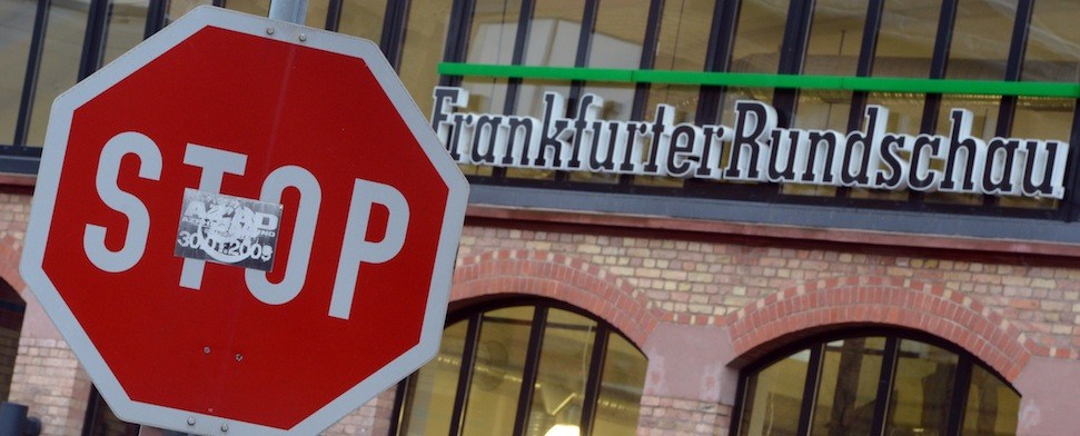 Frankfurter Rundschau entlässt hunderte Mitarbeiter