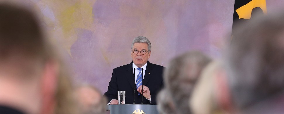 Gauck verlangt stärkere Anstrengungen für Europa