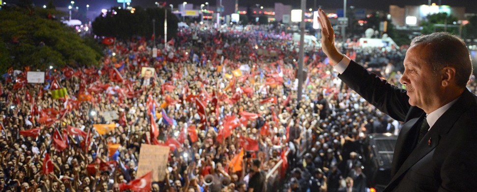 Erdoğan  fordert sofortiges Ende der Proteste