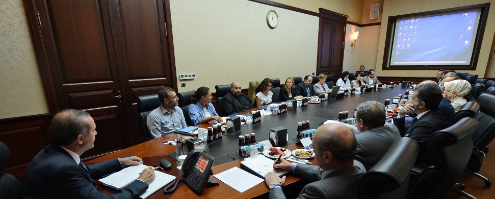 Treffen der Regierung mit Taksim-Aktivisten hat begonnen