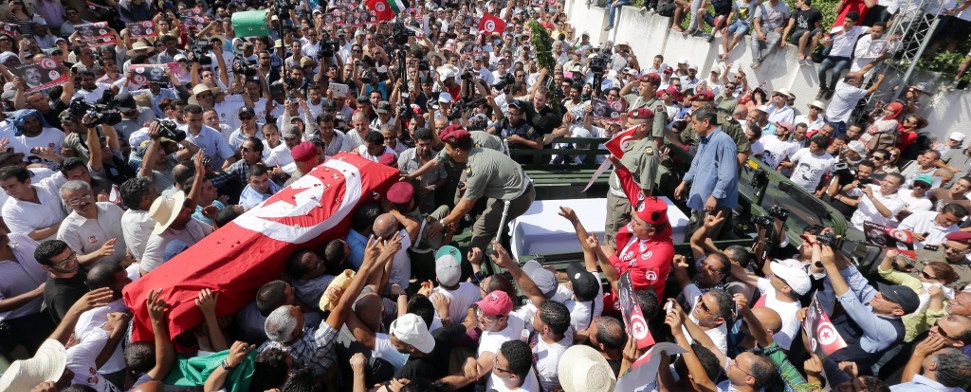Ermordeter tunesischer Oppositioneller beigesetzt