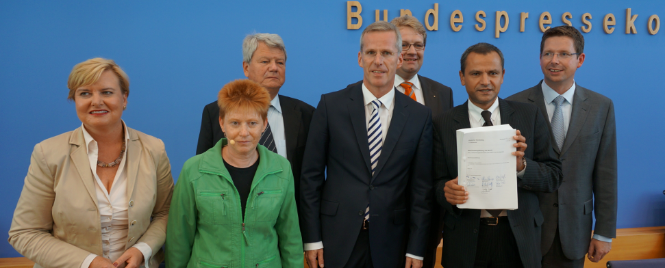 Die NSU-Untersuchungskommission stellte vergangene Woche in Berlin ihren Abschlussbericht vor.