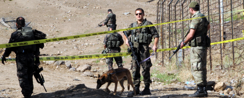 Türkische Spezialkräfte suchen in Bingöl nach den ausgebrochenen PKK-Häftlingen.