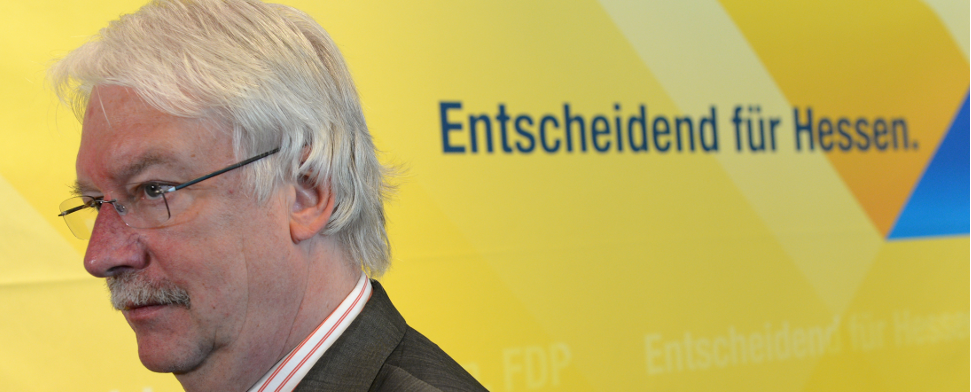 Im Vorfeld der hessischen Landtagswahlen sprach das DTJ mit Jörg-Uwe Hahn, Spitzenkandidat der hessischen FDP.