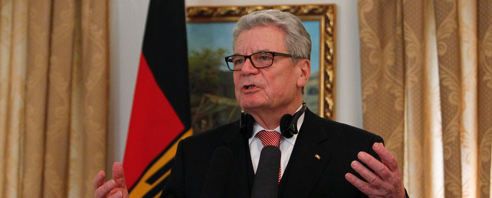 Joachim Gauck - reuters