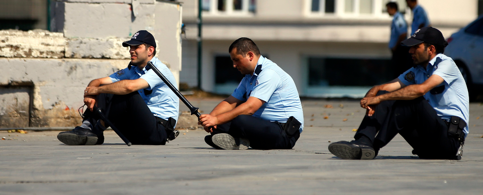 Türkische Polizisten - reuters