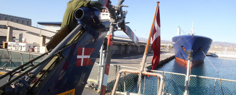 Ein Pilot der dänischen Marine - reuters