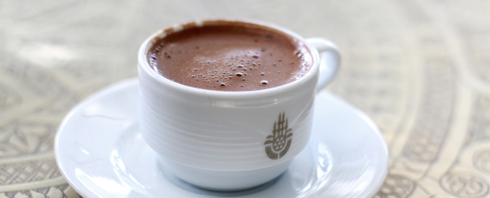 Eine Tasse türkische Kaffee