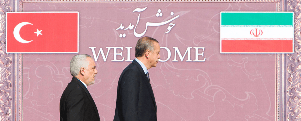 Der türkische Premier Erdogan ist am Dienstag in Teheran eingetroffen.