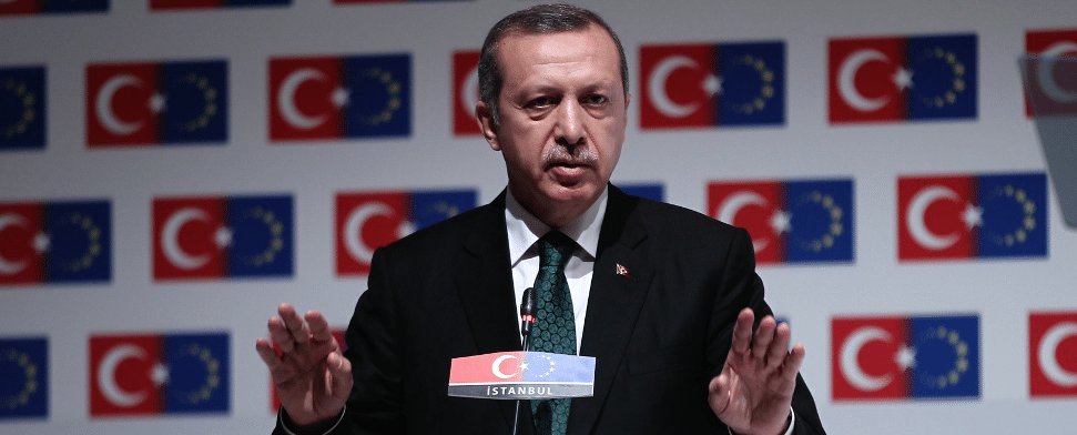 Der türkische Premier recep Tayyip Erdogan