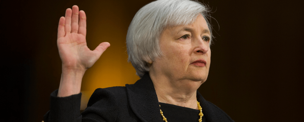 Die neue Fed-Chefin Janet Yellen.
