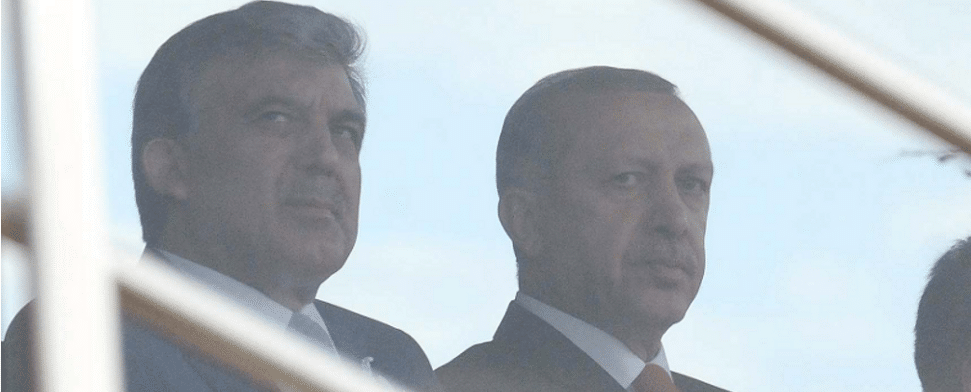 Der türkische Staatspräsident Gül und der türkische Premier Erdogan.