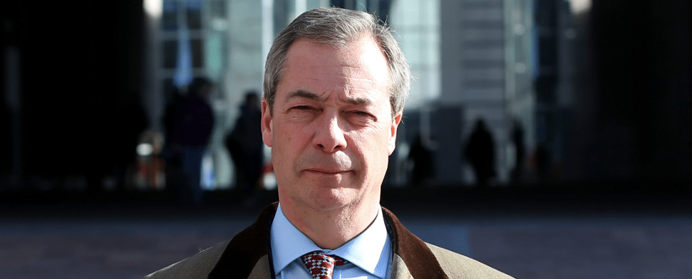 UKIP Parteichef Nigel Farage