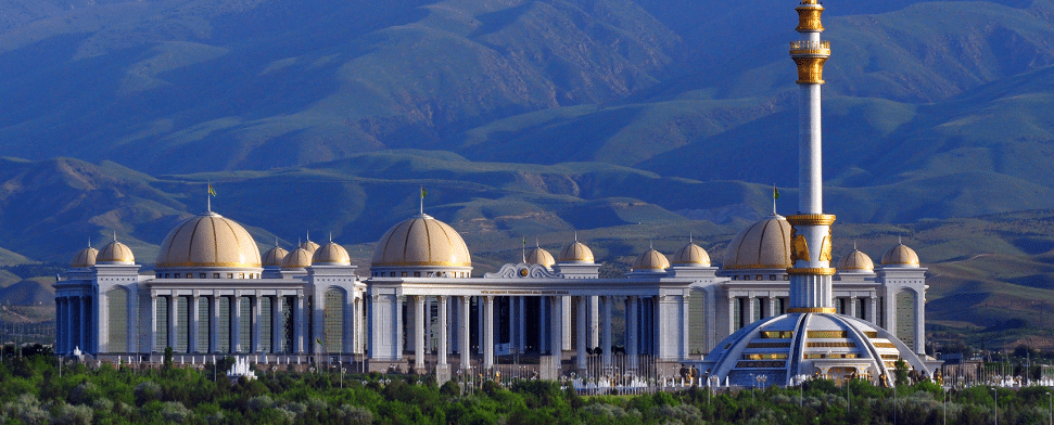 Die Hauptstadt Turkmenistans