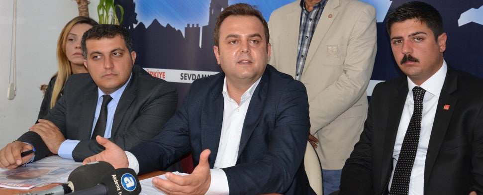 Devrim Kök, CHP-Vorsitzender in Antalya.