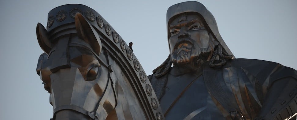 Dschingis Khan und seine Nachfolger soll bei den Feldzügen ungewöhnlich mildes und feuchtes Wetter in der Mongolei zugutegekommen sein.
