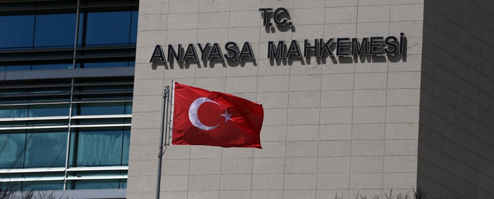 Das türkische Verfassungsgericht in Ankara
