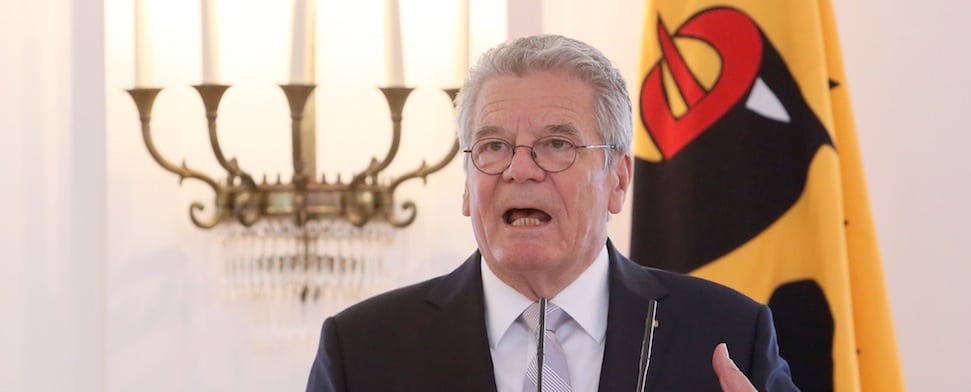 Die jüngste Rede des Bundespräsidenten Gauck hat zumindest in einigen Bereichen einen Eindruck von Einsichtsfähigkeit offenbart.