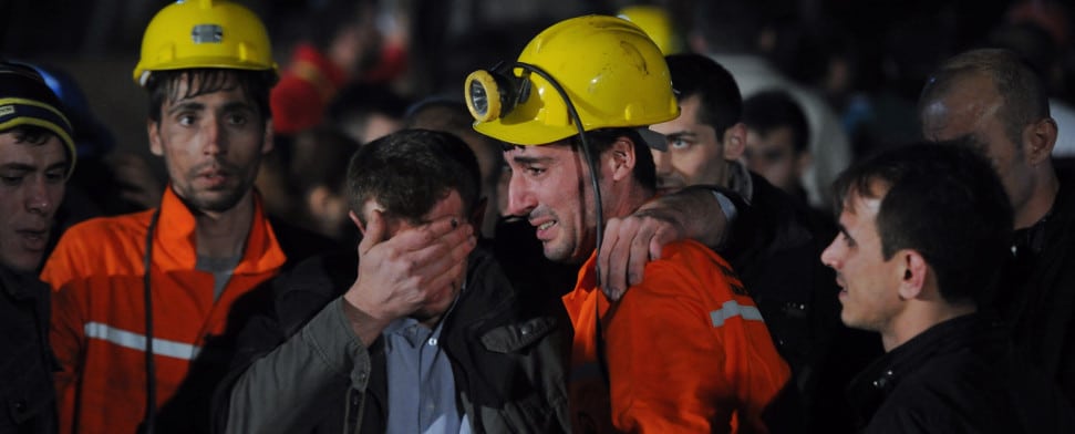 Türkei: Kumpel in Soma trauern um ihre Freunde und Kollegen.