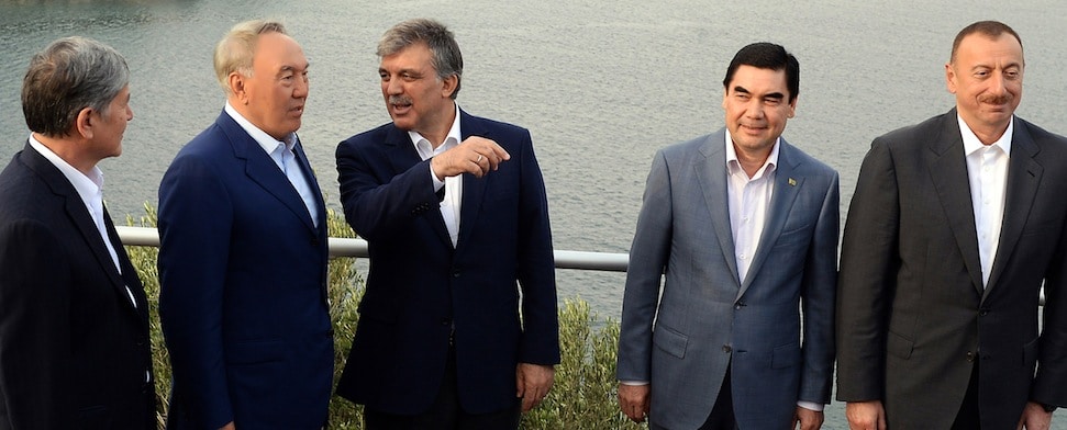 In der Türkei trafen sich am Donnerstag die Präsidenten der Turkstaaten entlang der alten Seidenstraße zu multilateralen Gesprächen.