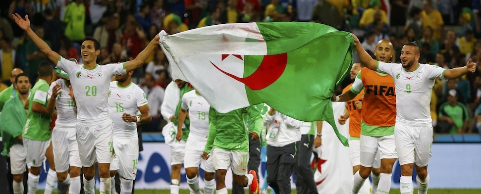WM 2014: Das algerische Fußballteam will seine gesamte Weltmeisterschafts-Prämie an die Menschen am Gaza-Streifen spenden. (rtr)
