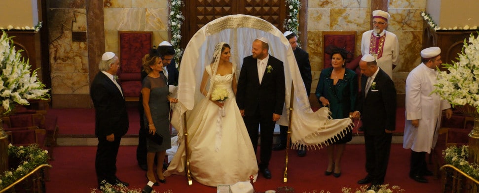 Eine jüdische Hochzeit in Istanbul.