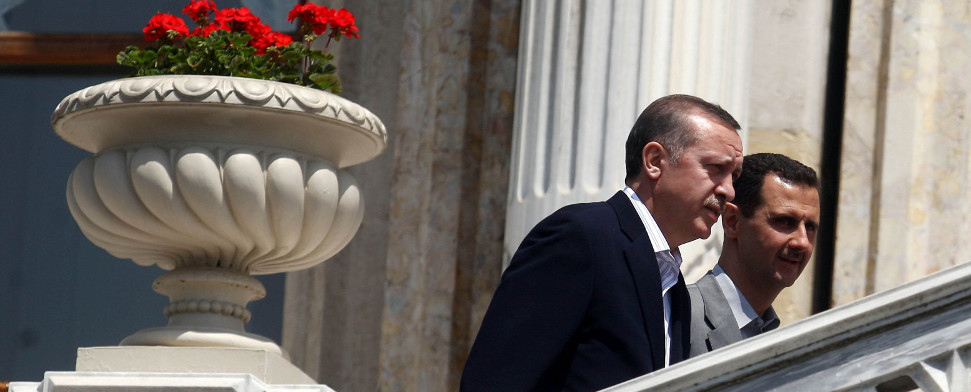 Erdogan mit Assad im Jahre 2010.
