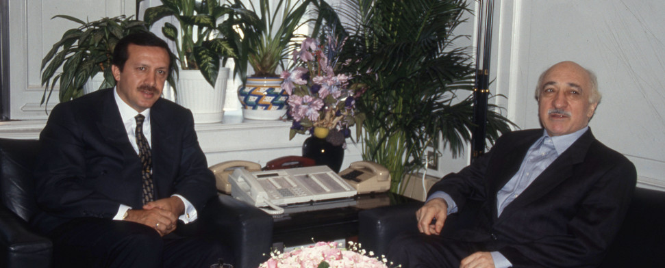 Erdogan mit Gülen im Jahre 1997.
