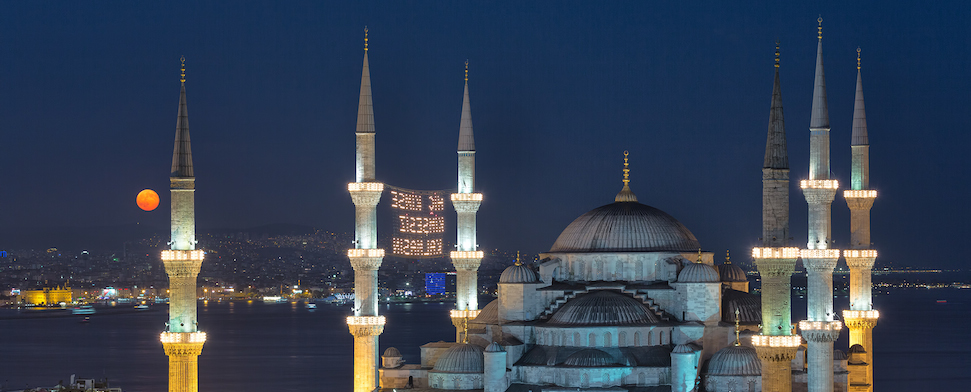 Die Sultanahmet Moschee ist die bekannteste Moschee der Türkei.