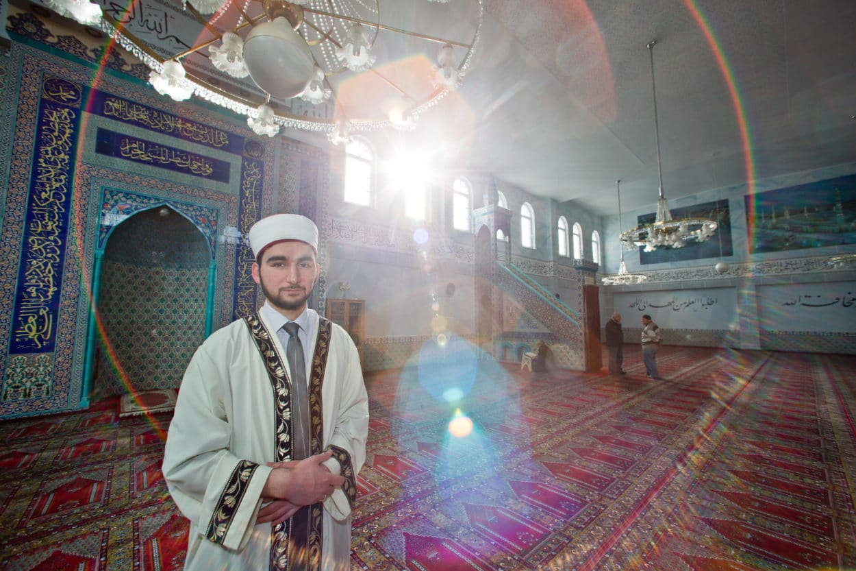 Imam in einer Nürnberger Moschee