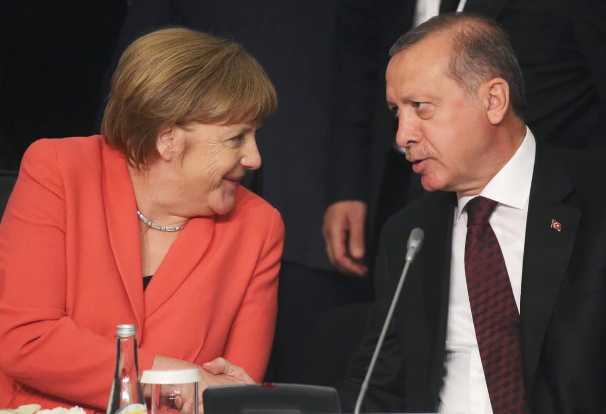 Bundeskanzlerin Merkel und der türkische Präsident Erdoğan