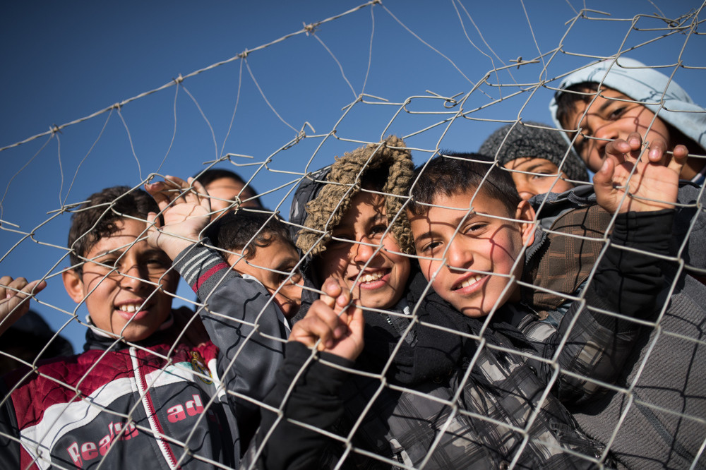 Kinder im Flüchtlingslager Debaga 2 im Nordirak