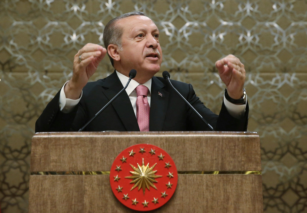 türkischer Präsident Recep Tayyip Erdogan