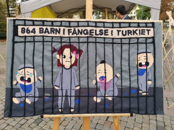 864 Babys in Gefängnissen. Türkei.