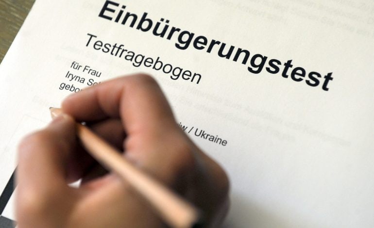 einbürgerungstest