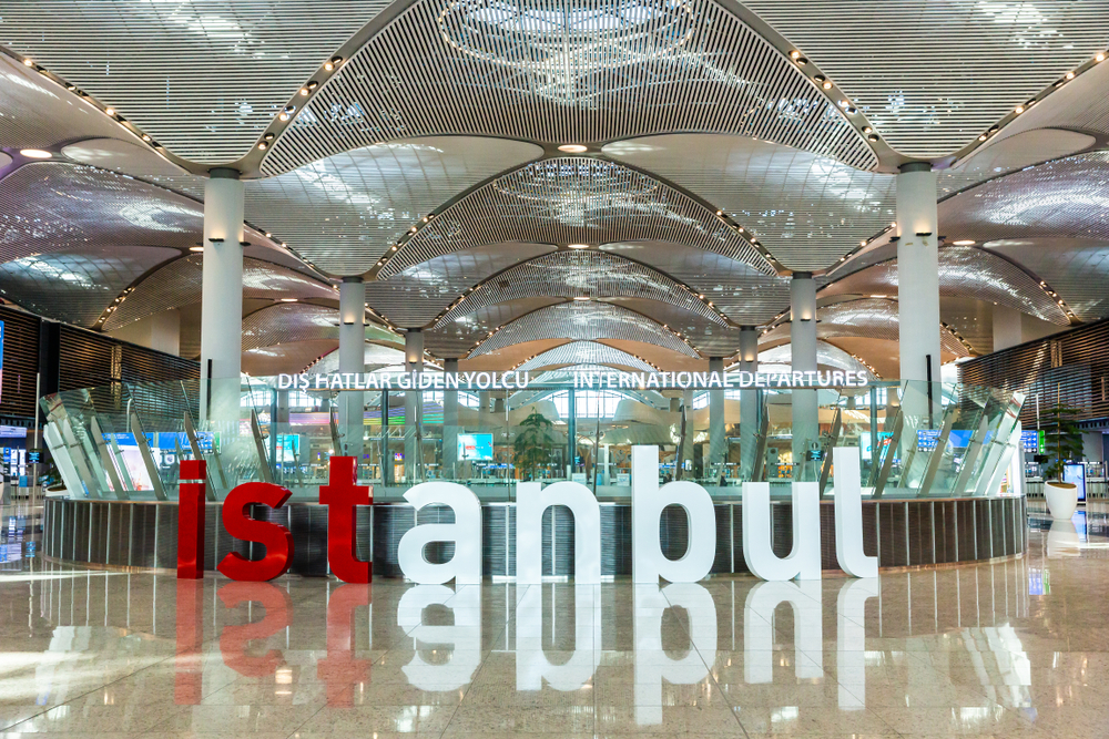 Der Istanbuler Flughafen soll 2028 bis 200 Millionen Passagiere abfertigen können.