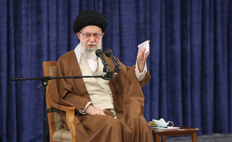 irans oberster religionsführer ajatollah ali chamenei