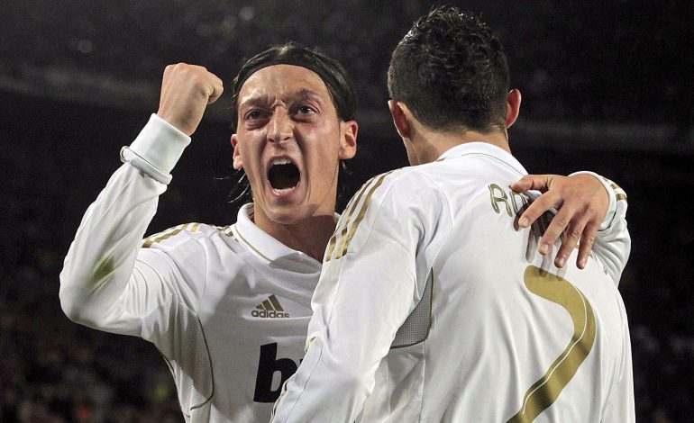 mesut Özil und cristiano ronaldo