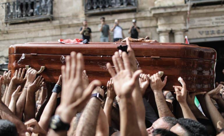nach tod von journalistin im westjordanland beerdigung