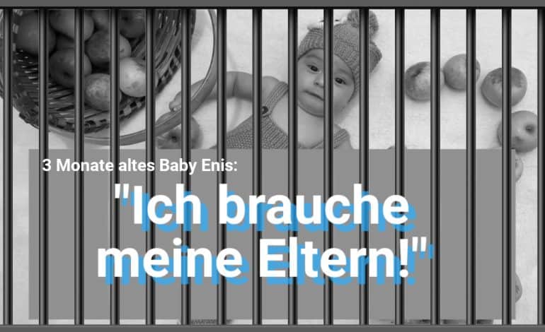 enis mit nur 3 monaten von den eltern weggenommen