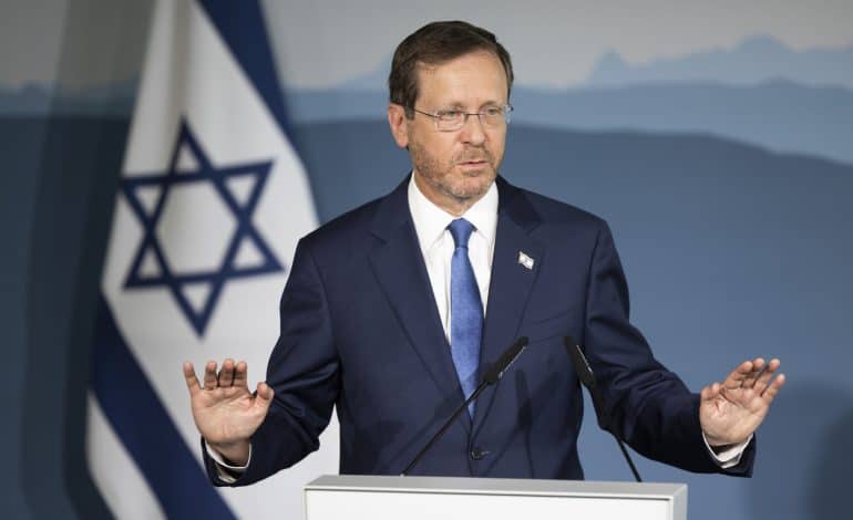 israels präsident herzog