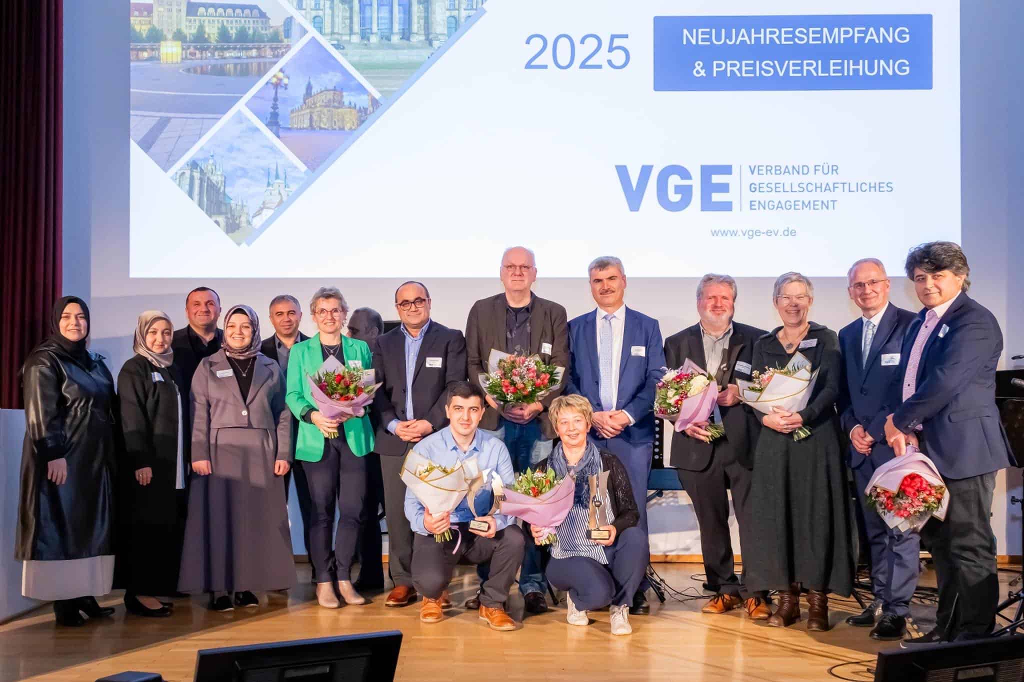 Neujahrsempfang des VGE: Zeichen setzen für gesellschaftlichen Zusammenhalt